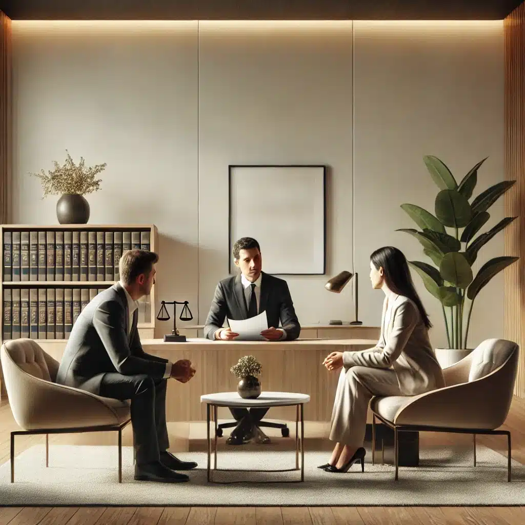 Consultoría legal en oficina sobre divorcio express | Bucio Abogados